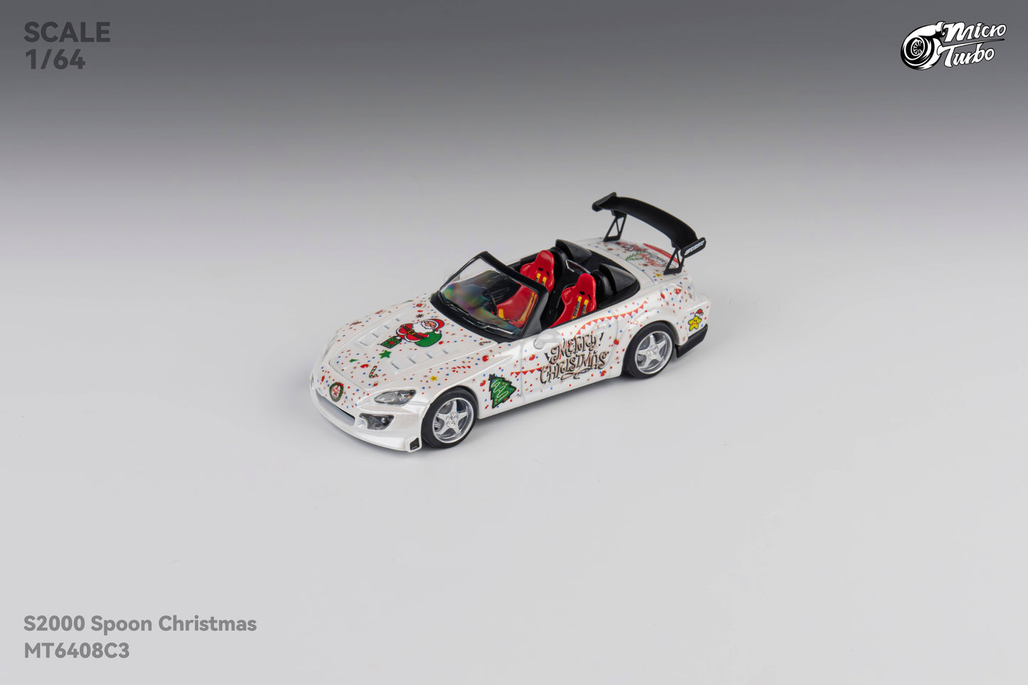 Microturbo - 1/64 Custom S2000 Spoon - Christmas
