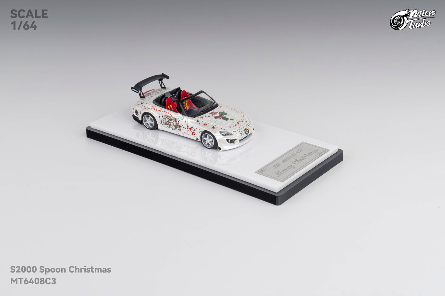Microturbo - 1/64 Custom S2000 Spoon - Christmas