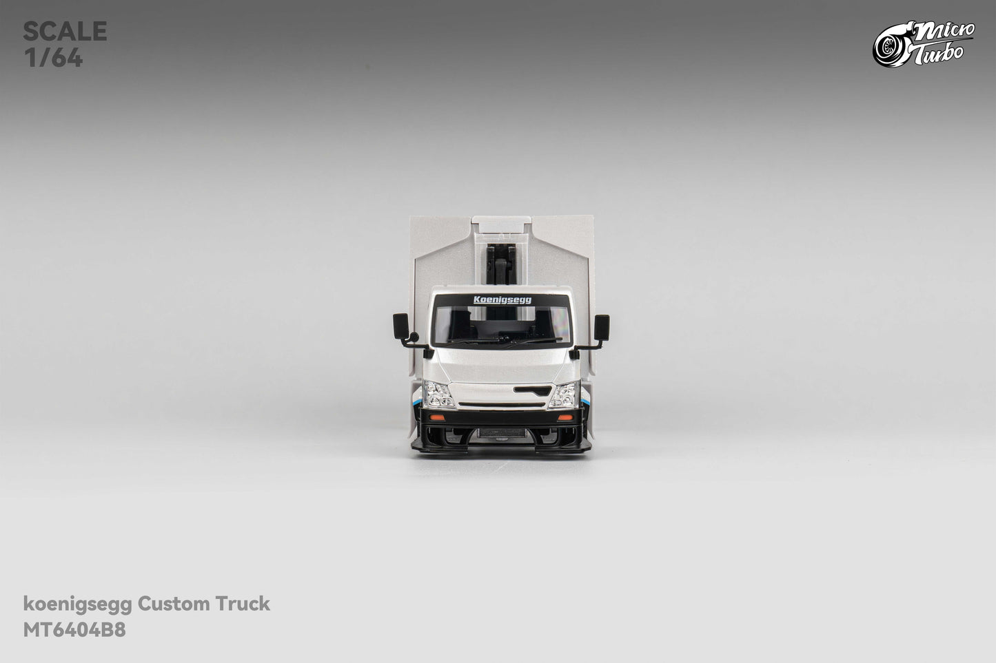 Microturbo - 1/64 Custom Box Truck - Koenigsegg Livery