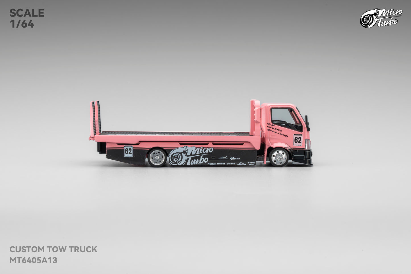 (Pre-Order) MicroTurbo x Simon's Garage - Custom Flatbed Trailer