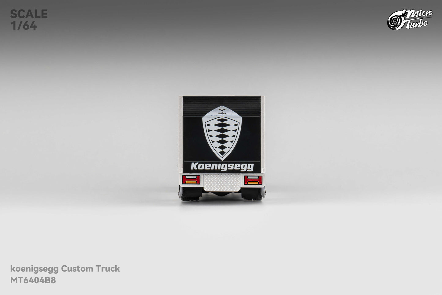 Microturbo - 1/64 Custom Box Truck - Koenigsegg Livery