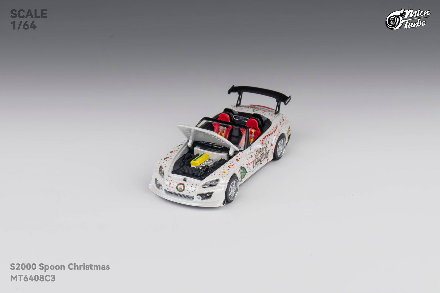Microturbo - 1/64 Custom S2000 Spoon - Christmas