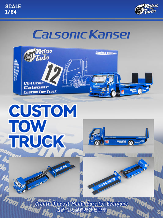Microturbo - 1/64 Custom Tow Truck - Calsonic