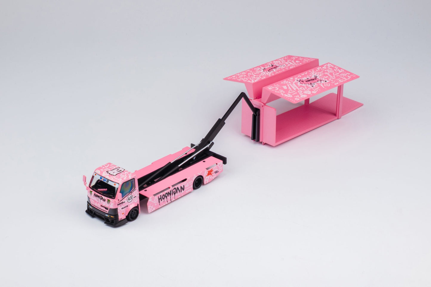 Microturbo Custom Box Truck KB - Pink