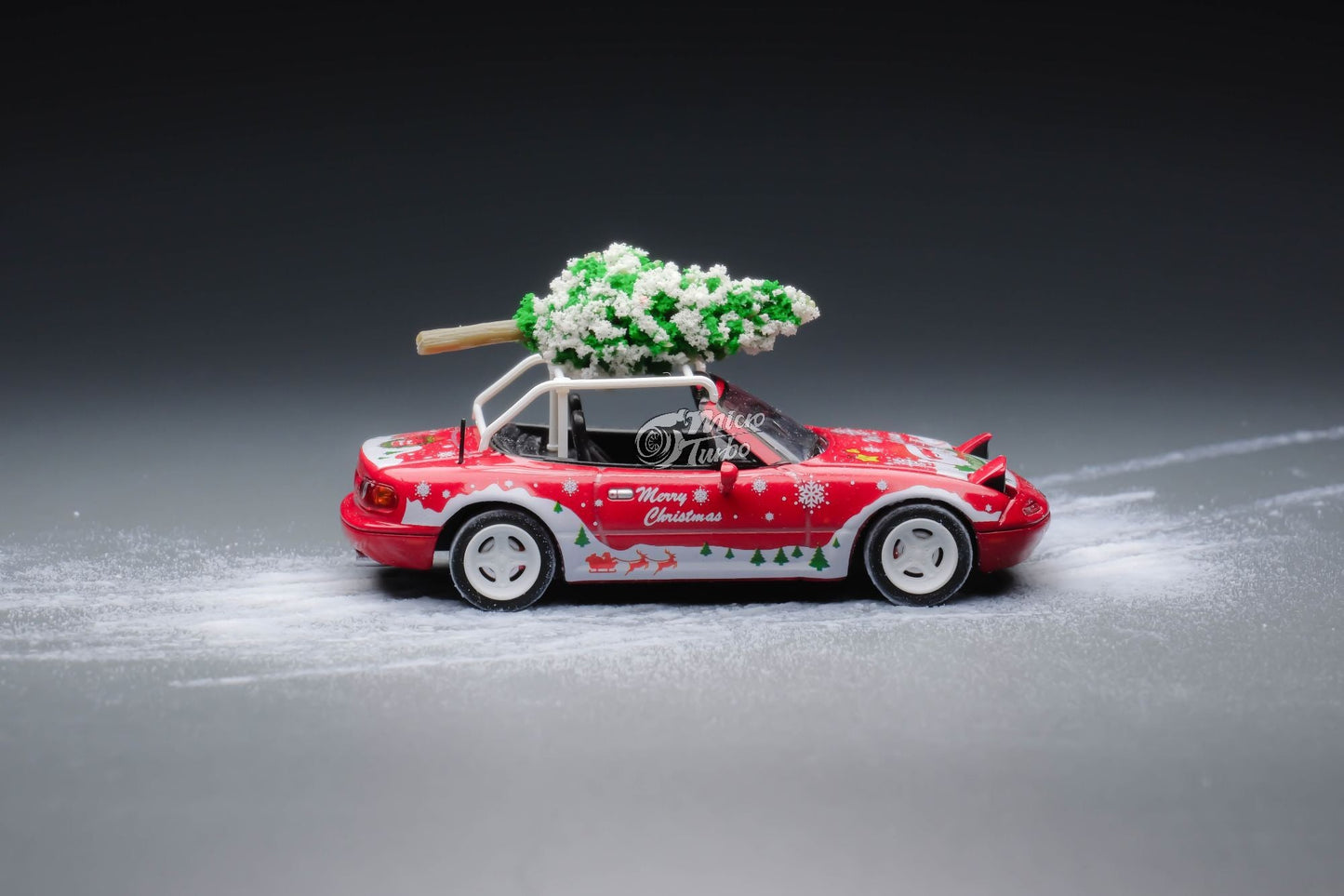 Microturbo 1/64 Custom MX5 Christmas Edition