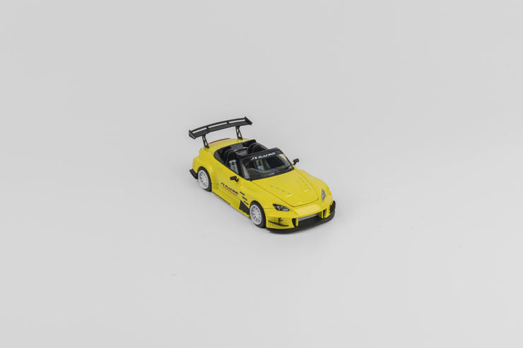 Microturbo 1/64 Custom S2000 JS Racing - Indy Yellow Pearl