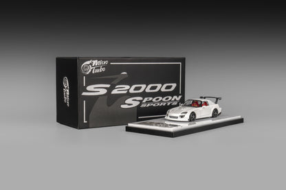 Microturbo Custom 1/64 S2000 Spoon Racing - White