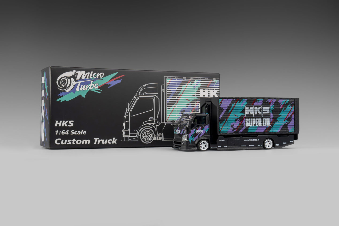 Microturbo - Custom 1/64 Box Truck - HSK Livery