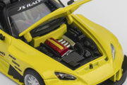 Microturbo 1/64 Custom S2000 JS Racing - Indy Yellow Pearl