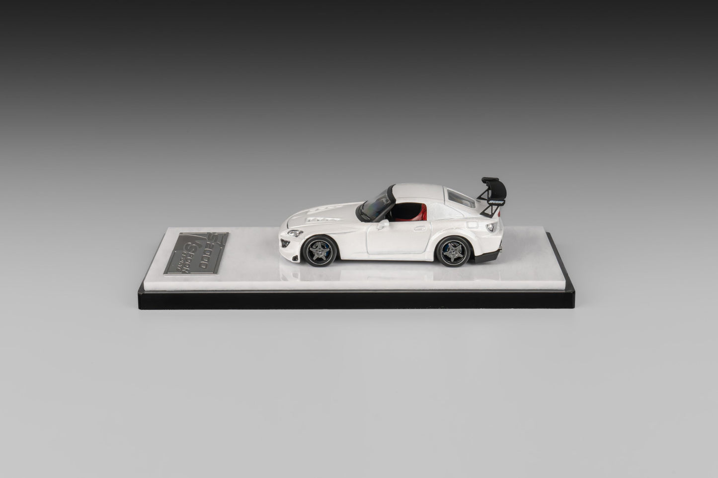 Microturbo Custom 1/64 S2000 Spoon Racing - White