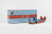 Microturbo 1/64 Custom Flatbed Tow Truck - Gulf Livery