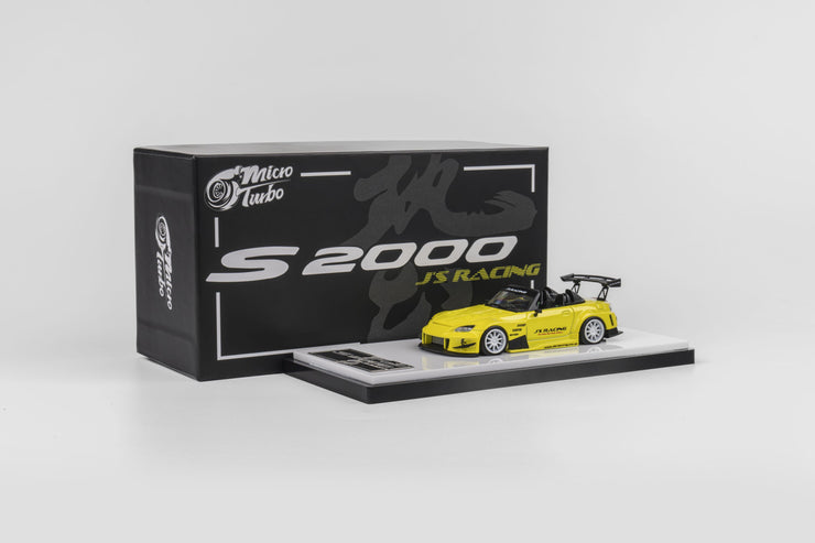 Microturbo 1/64 Custom S2000 JS Racing - Indy Yellow Pearl