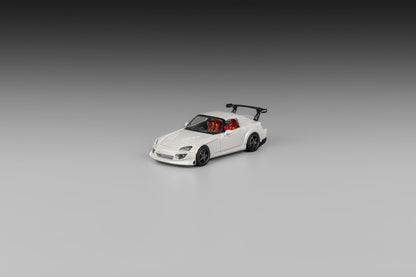 Microturbo Custom 1/64 S2000 Spoon Racing - White