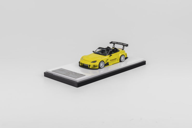 Microturbo 1/64 Custom S2000 JS Racing - Indy Yellow Pearl