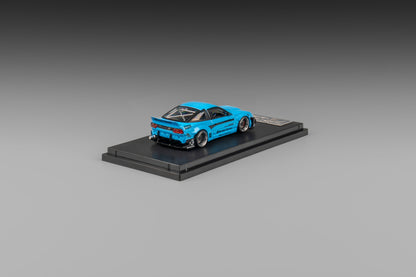 Microturbo - 1/64 Custom 180SX RB- Baby Blue