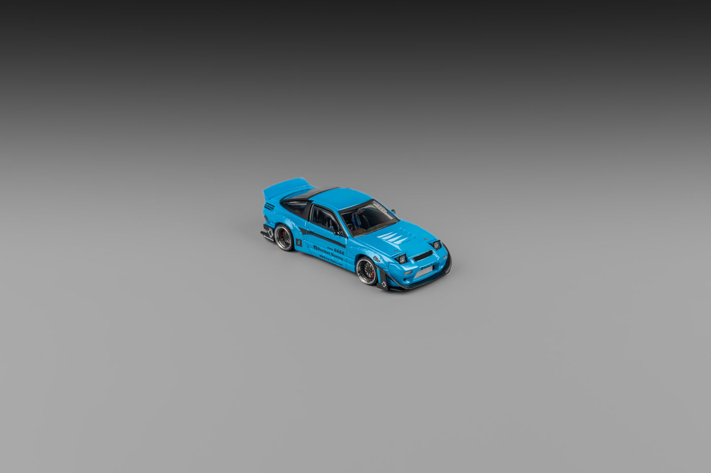 Microturbo - 1/64 Custom 180SX RB- Baby Blue