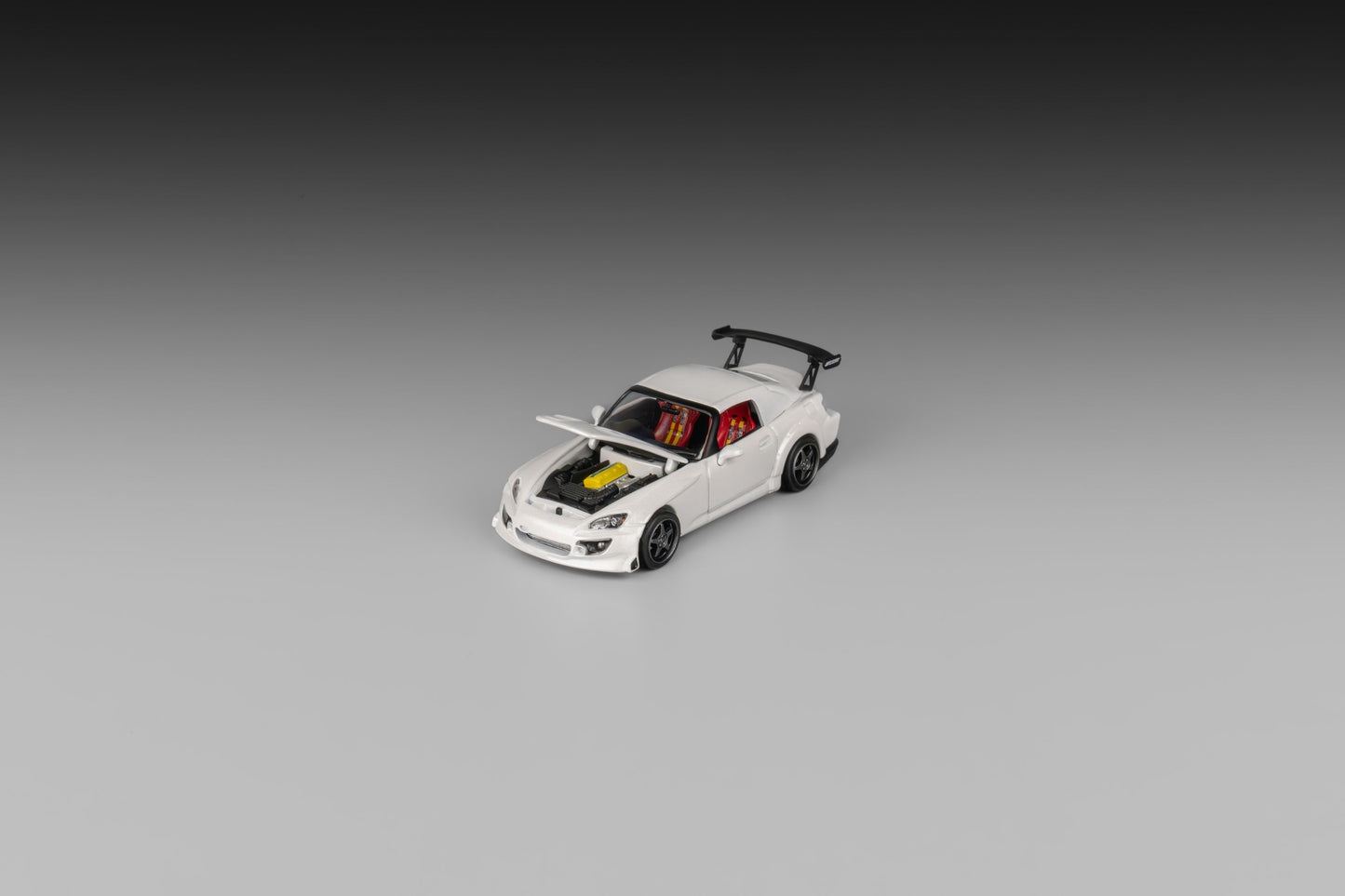 Microturbo Custom 1/64 S2000 Spoon Racing - White