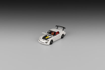 Microturbo Custom 1/64 S2000 Spoon Racing - White