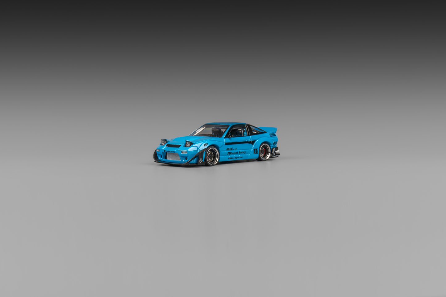 Microturbo - 1/64 Custom 180SX RB- Baby Blue