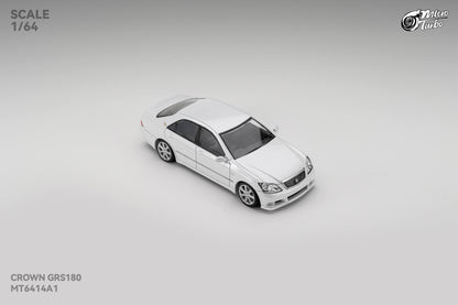 (Pre-Order) Microturbo 1/64 Custom Crown S184 - Metallic White