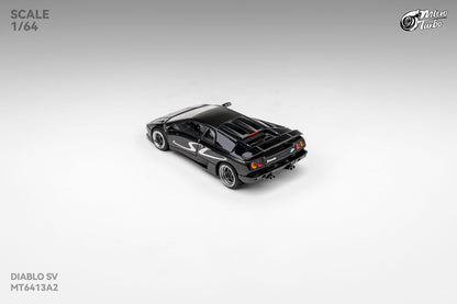 (Pre-Order) Microturbo 1/64 Custom Diablo SV - Metallic Black