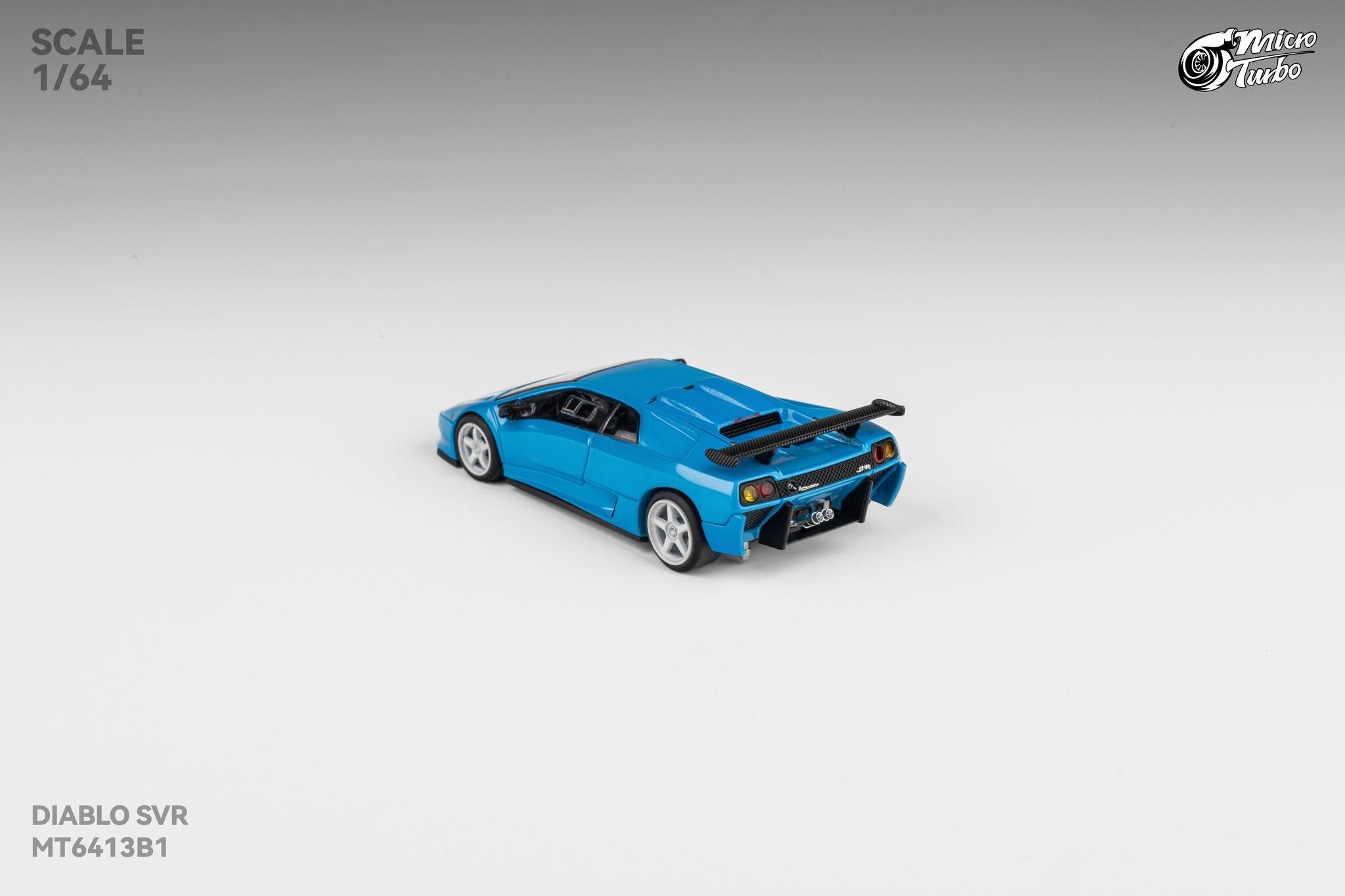 Pre-Order) Microturbo 1/64 Custom Diablo SVR - Metallic Blue
