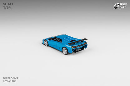 (Pre-Order) Microturbo 1/64 Custom Diablo SVR - Metallic Blue