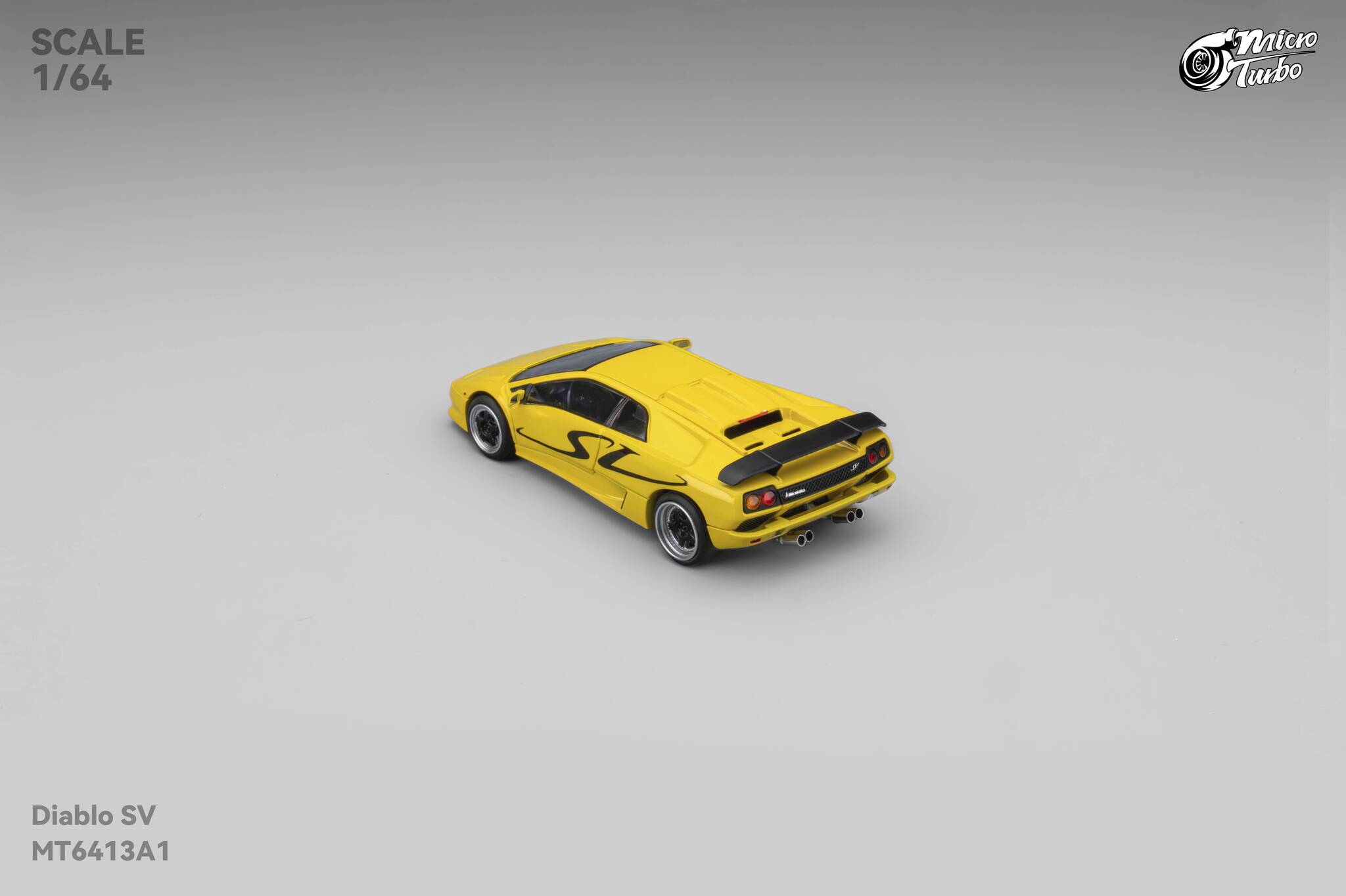 Microturbo - 1/64 Custom Diablo SV - Metallic Yellow