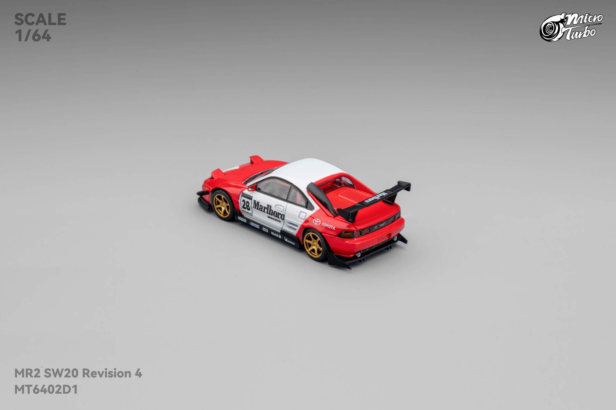 Pre-Order) MicroTurbo - 1/64 Custom MR2 - Marlboro Livery – Microturbo