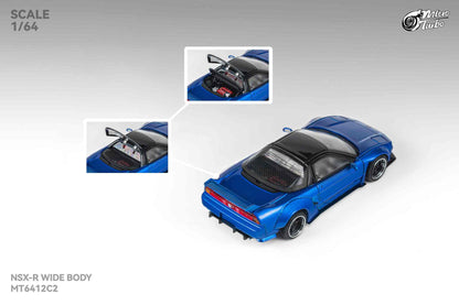 (Pre-Order) Microturbo 1/64 Custom NSX Wide Body - Candy Blue