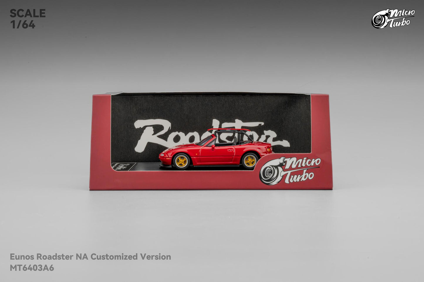 (Pre-Order) Microturbo - 1/64 Custom MX5 Surf - Red