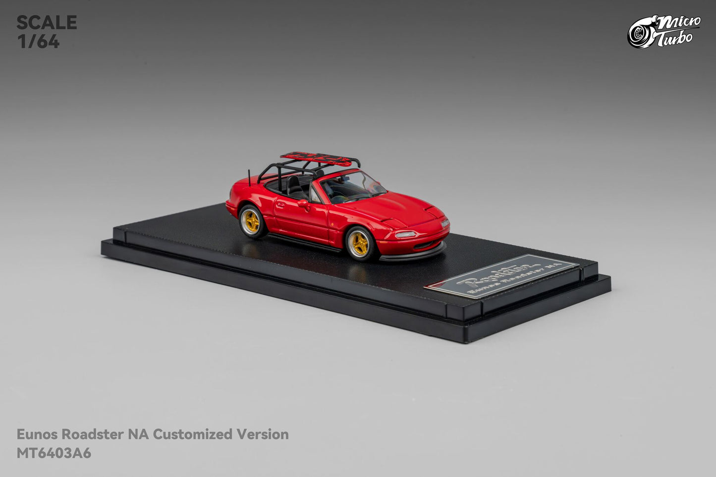 (Pre-Order) Microturbo - 1/64 Custom MX5 Surf - Red