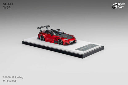 (Pre-Order) Microturbo - 1/64 Custom S2000 JS Racing - Candy Red
