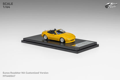 (Pre-Order) Microturbo - 1/64 Custom MX5 - Metallic Yellow