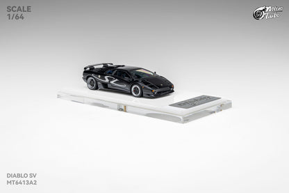 (Pre-Order) Microturbo 1/64 Custom Diablo SV - Metallic Black