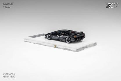 (Pre-Order) Microturbo 1/64 Custom Diablo SV - Metallic Black