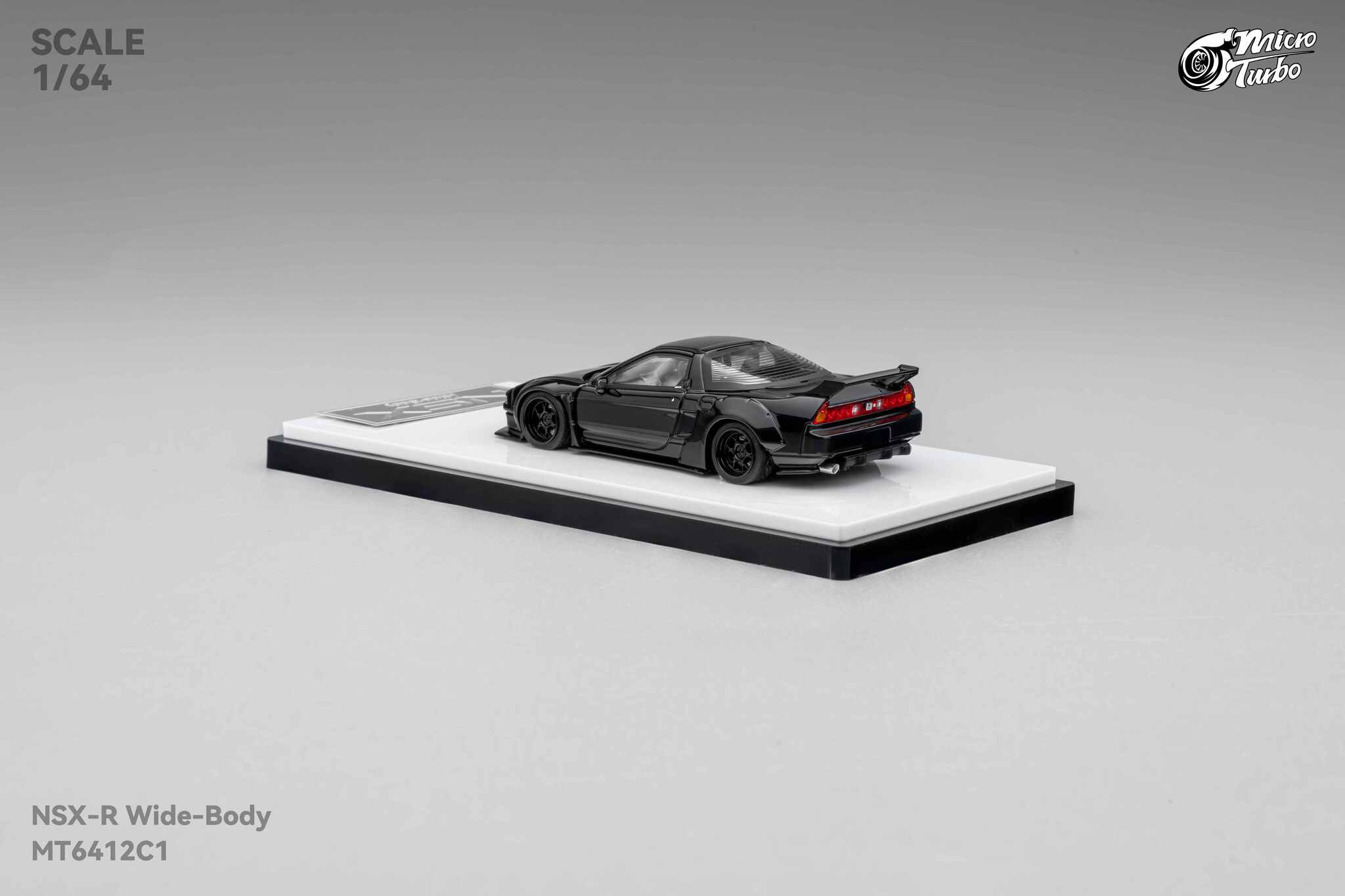 MicroTurbo - 1/64 Custom NSX Wide Body - Gloss Black – Microturbo