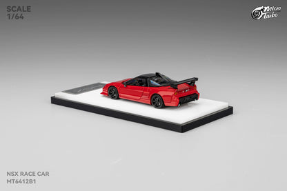 (Pre-Order) Microturbo - 1/64 Custom NSX Race Car - Classic Red