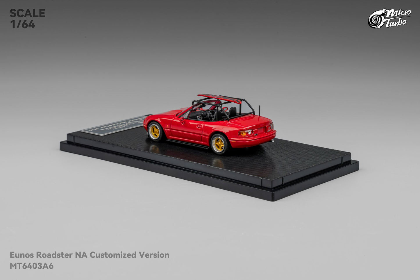 (Pre-Order) Microturbo - 1/64 Custom MX5 Surf - Red