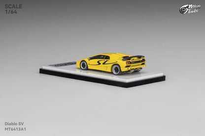 (Pre-Order) Microturbo - 1/64 Custom Diablo SV - Metallic Yellow