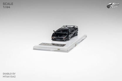 (Pre-Order) Microturbo 1/64 Custom Diablo SV - Metallic Black