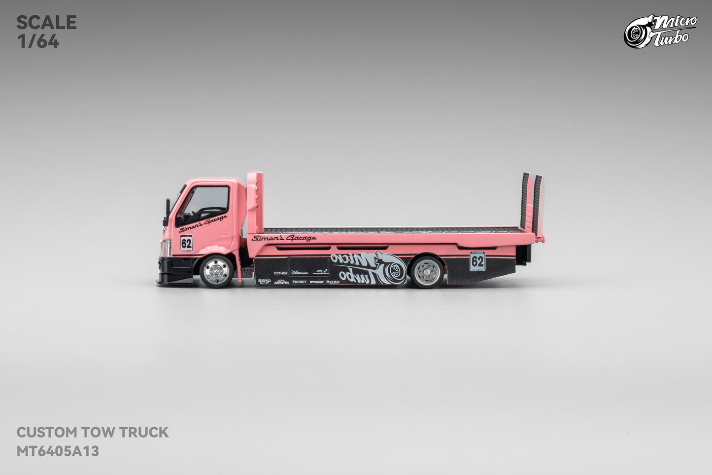 (Pre-Order) MicroTurbo x Simon's Garage - Custom Flatbed Trailer