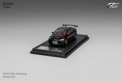 (Pre-Order) Microturbo - Custom FD2 J’S Racing - Metallic Black