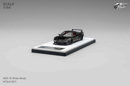 (Pre-Order) MicroTurbo - 1/64 Custom NSX Wide Body - Gloss Black