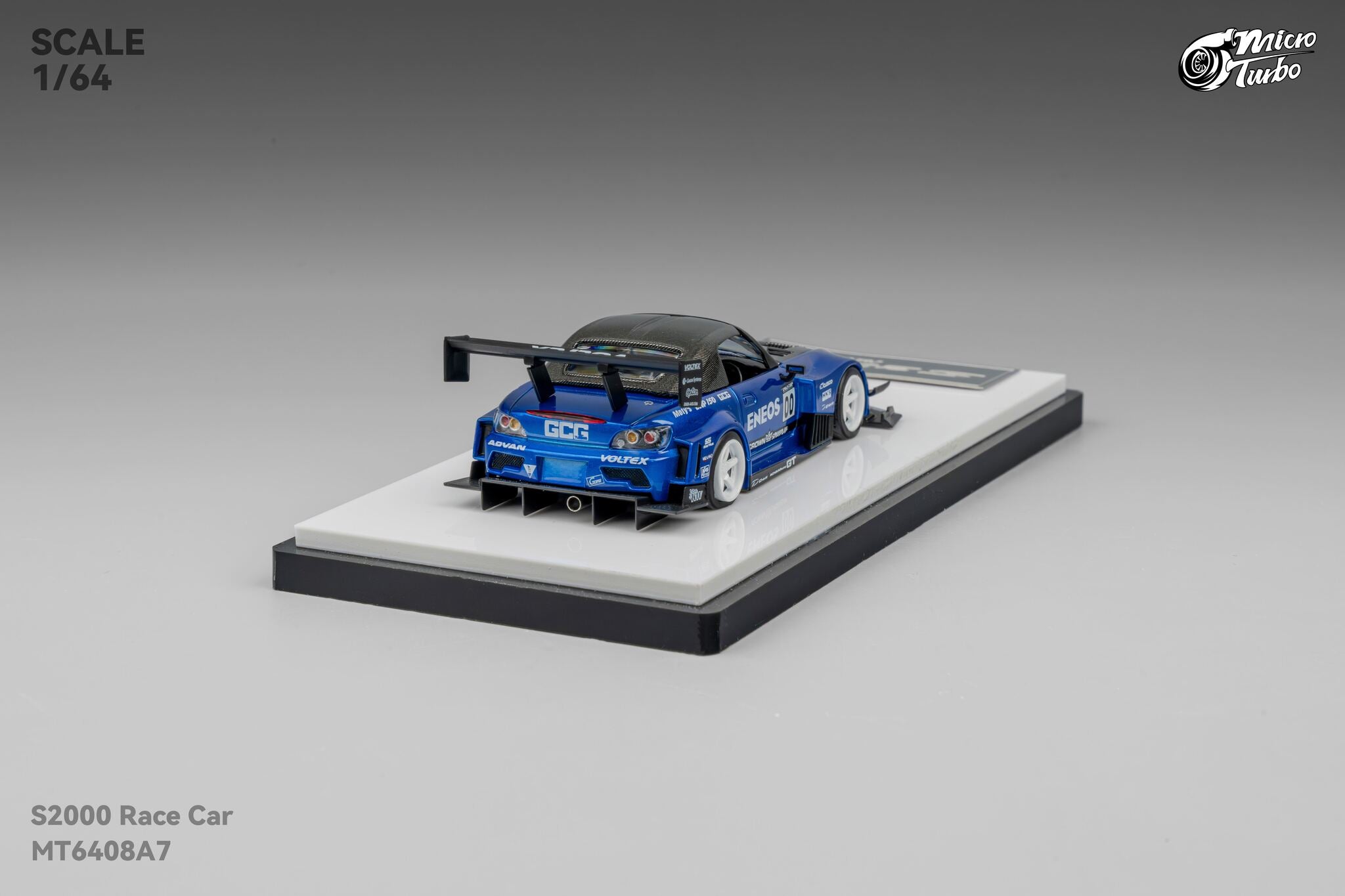MicroTurbo - 1/64 Custom S2000 Racing - Candy Blue – Microturbo