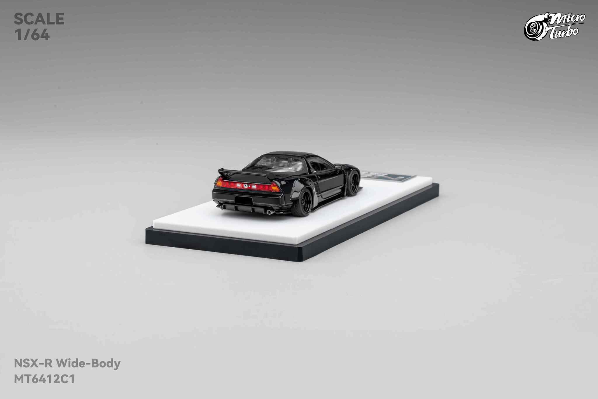MicroTurbo - 1/64 Custom NSX Wide Body - Gloss Black – Microturbo