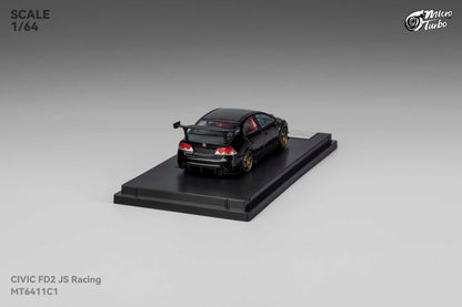 (Pre-Order) Microturbo - Custom FD2 J’S Racing - Metallic Black