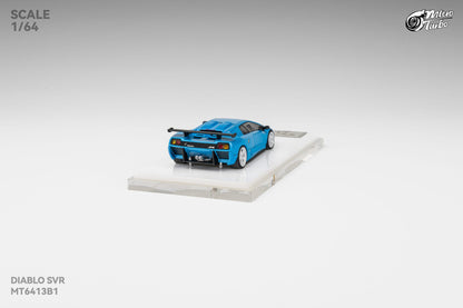 (Pre-Order) Microturbo 1/64 Custom Diablo SVR - Metallic Blue