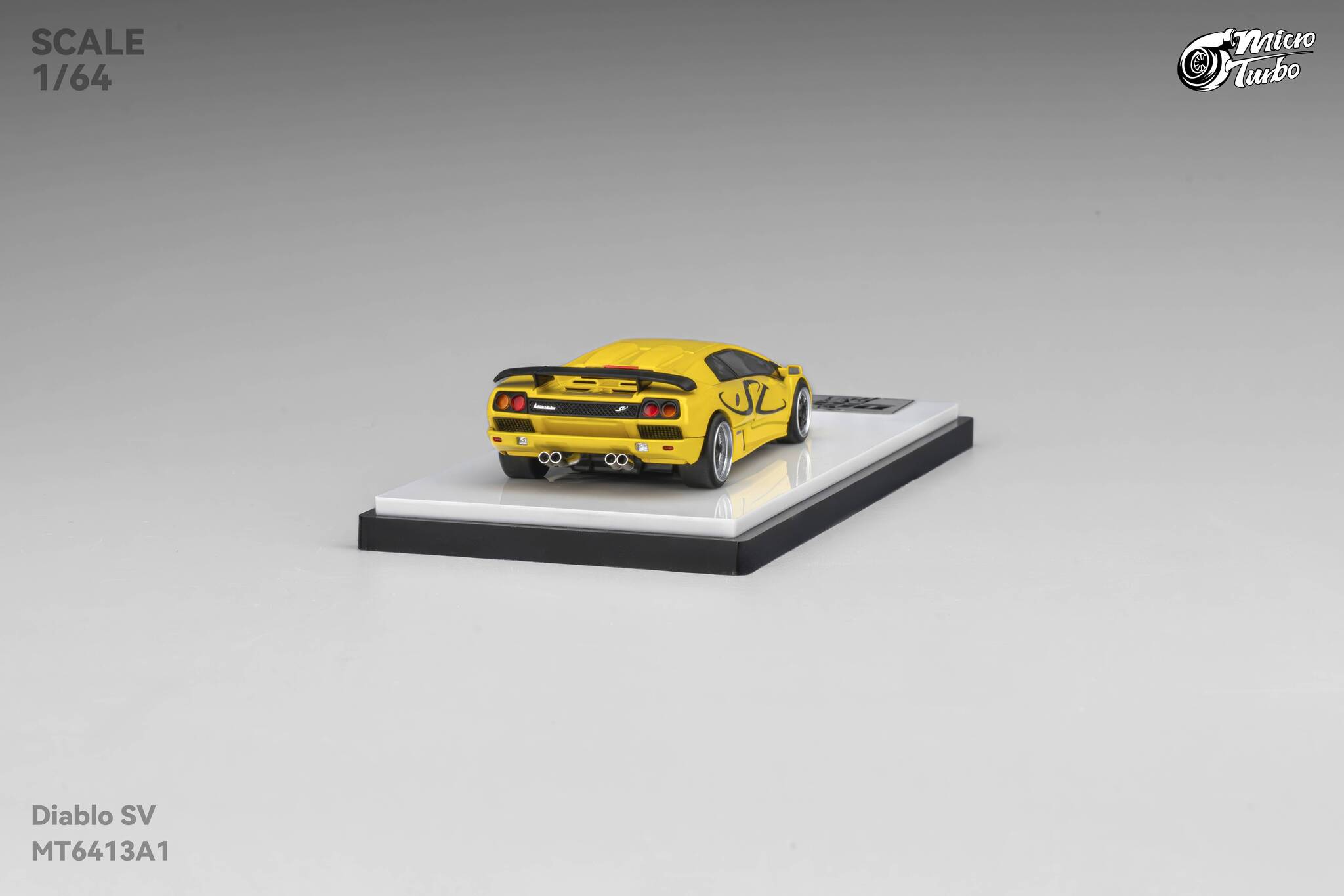 Microturbo - 1/64 Custom Diablo SV - Metallic Yellow