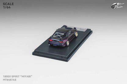 (Pre-Order) Microturbo - 1/64 Custom 180SX Spirit Miyabi - Purple Chameleon